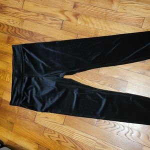 Velvet leggings